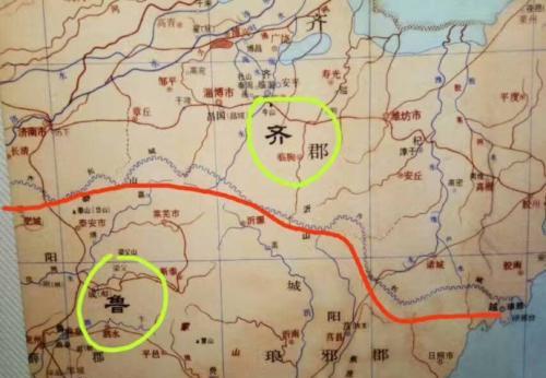 山东包含古代齐国鲁国之地为何却简称鲁而不是面积更大的齐