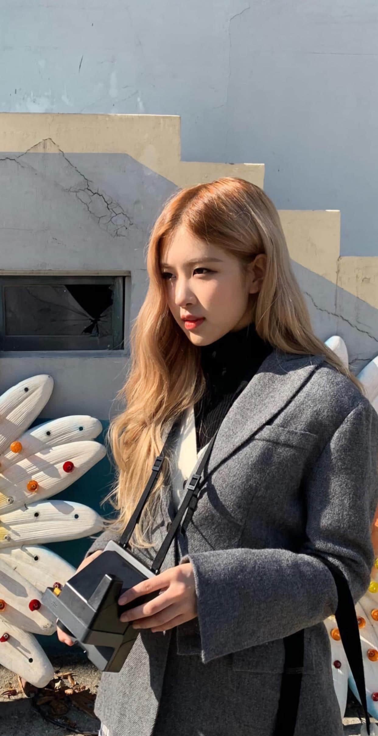 朴彩英(rosé)户外写真壁纸_高清图集_新浪网