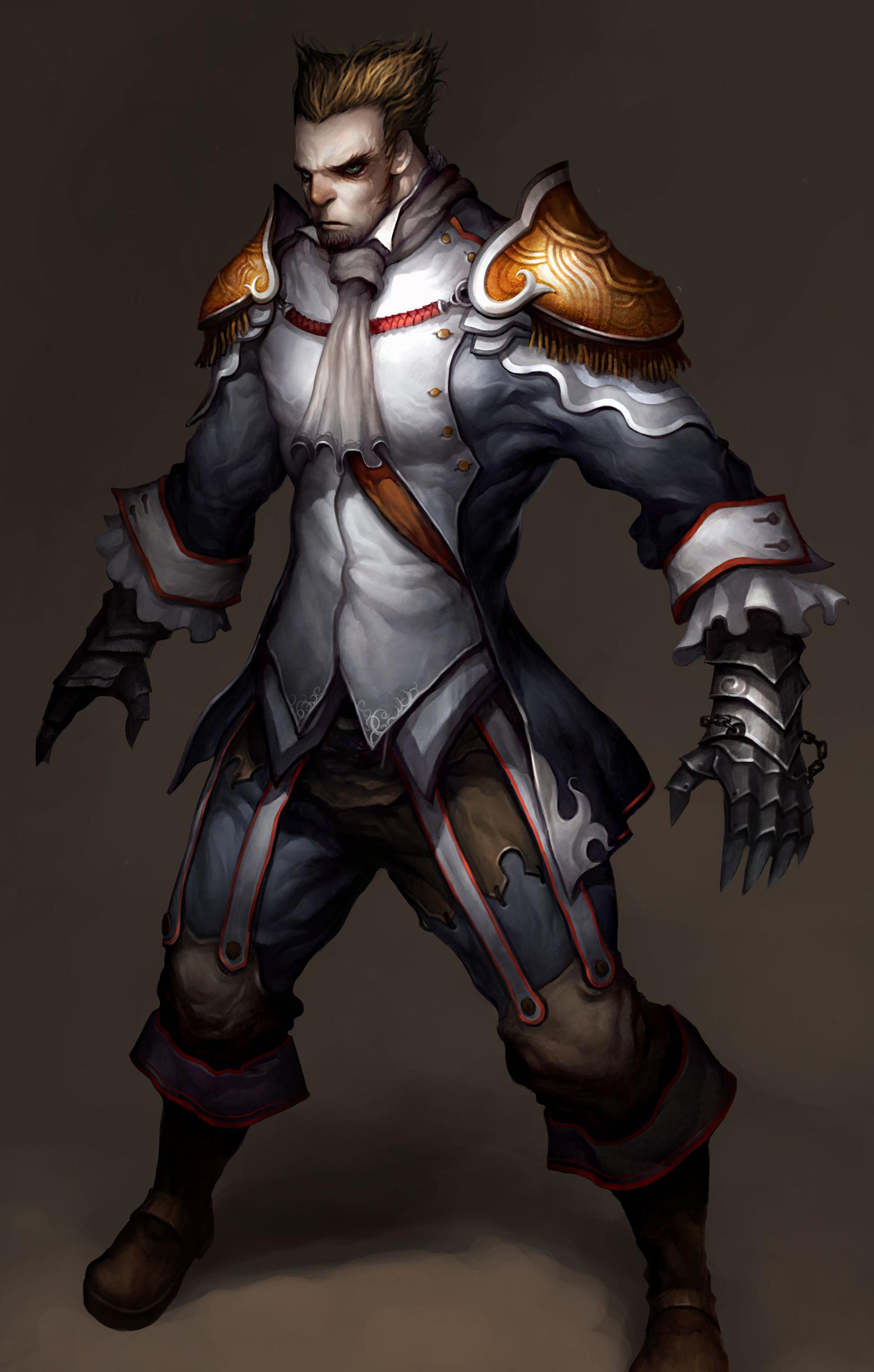 游戏角色原画作品选