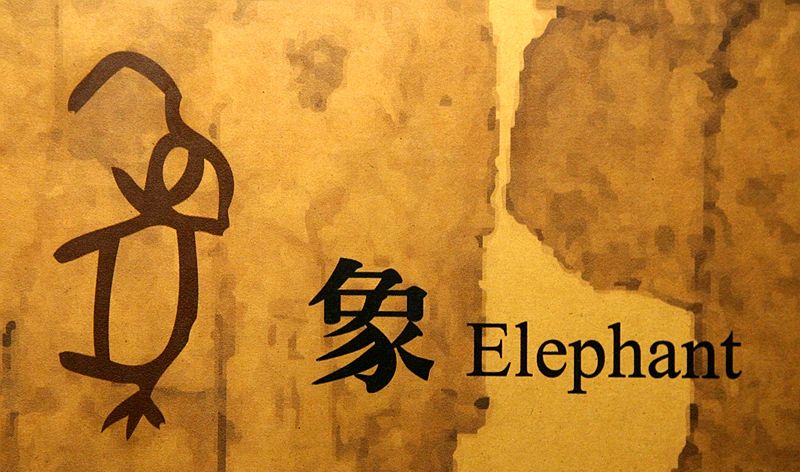 世界文化遗产甲骨文是象形文字还真像