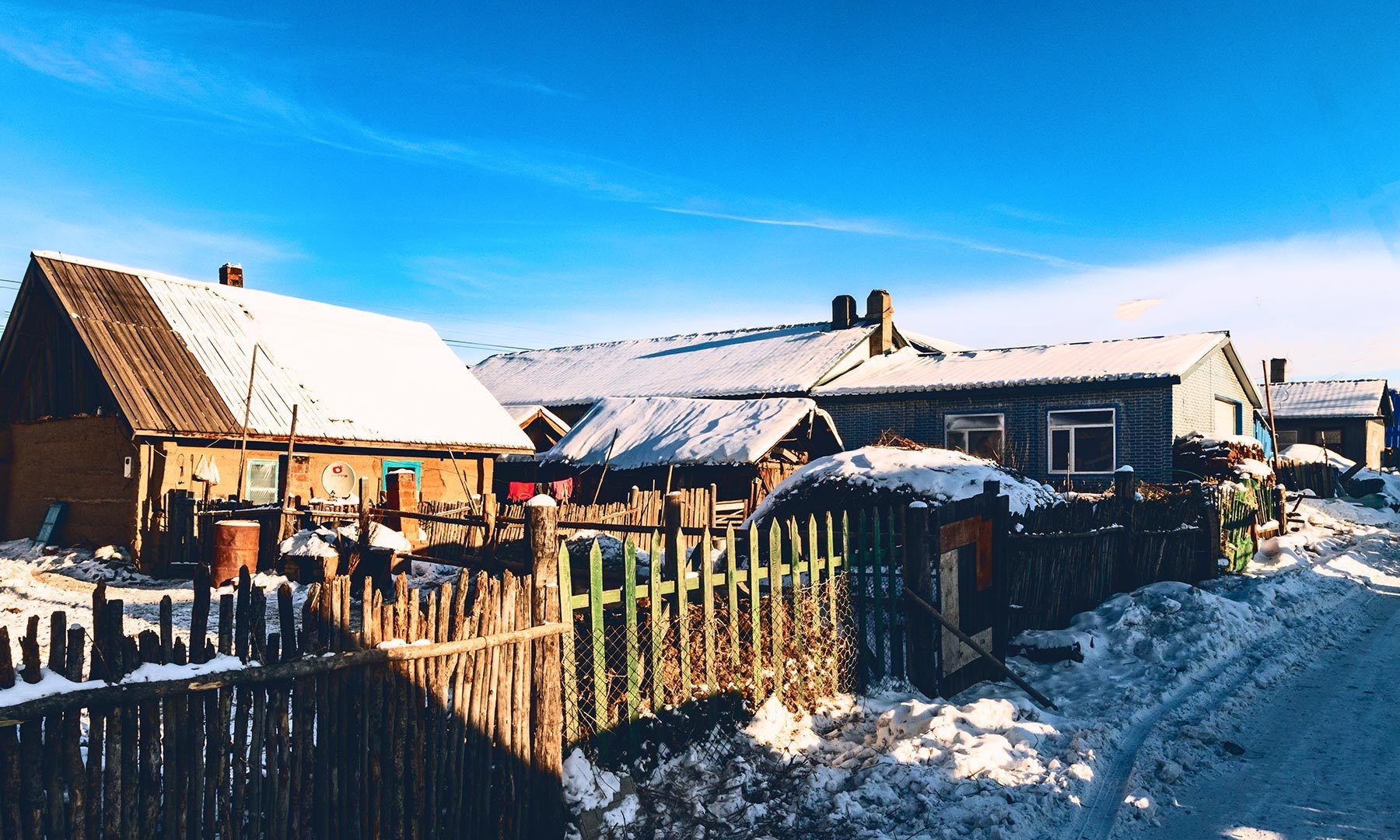 黑龙江上游最具俄罗斯风情的边塞小镇,真正的最北村庄_高清图集_新浪