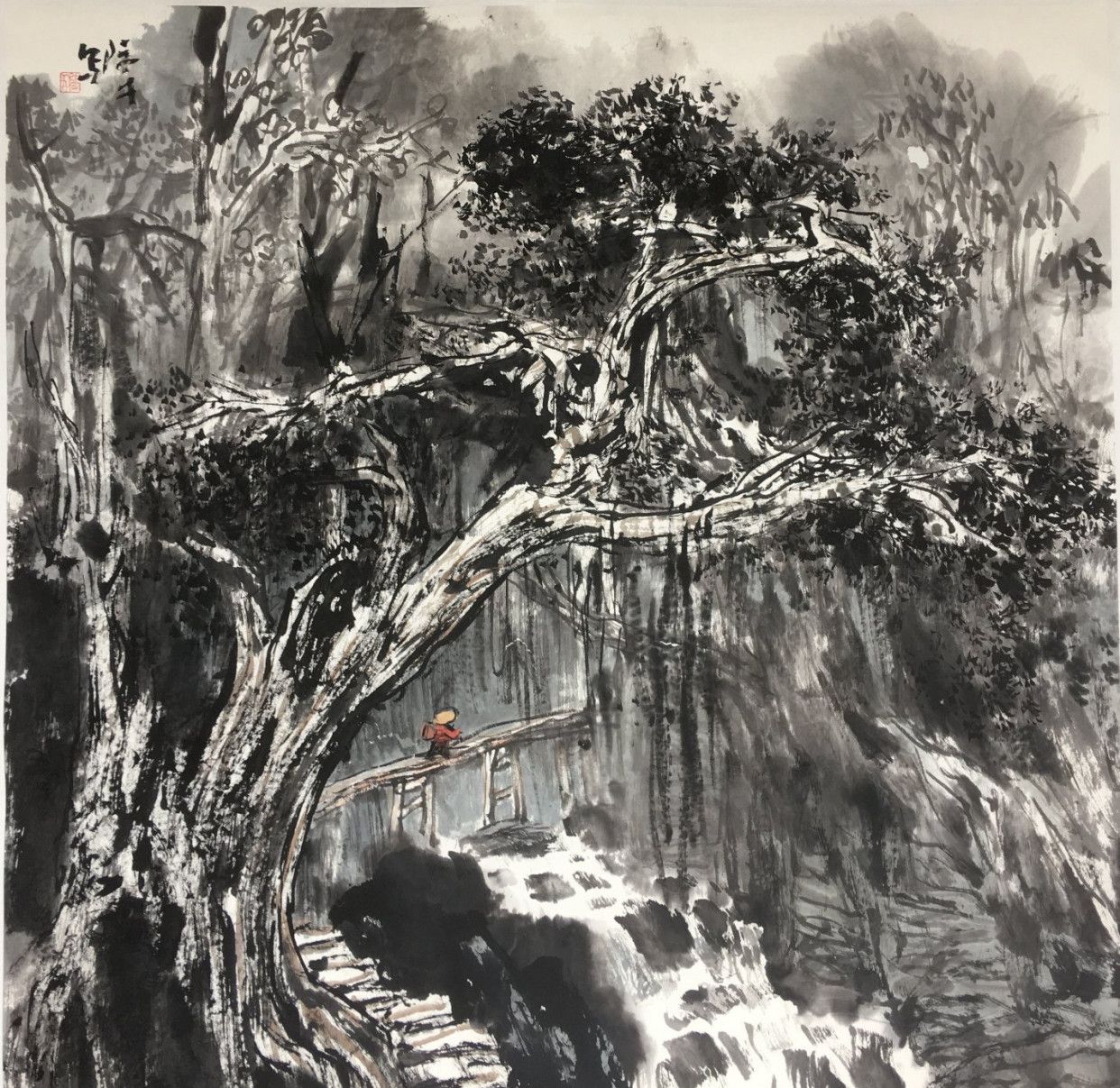 独特的山水语境:张际才山水画作品欣赏_高清图集_新浪网