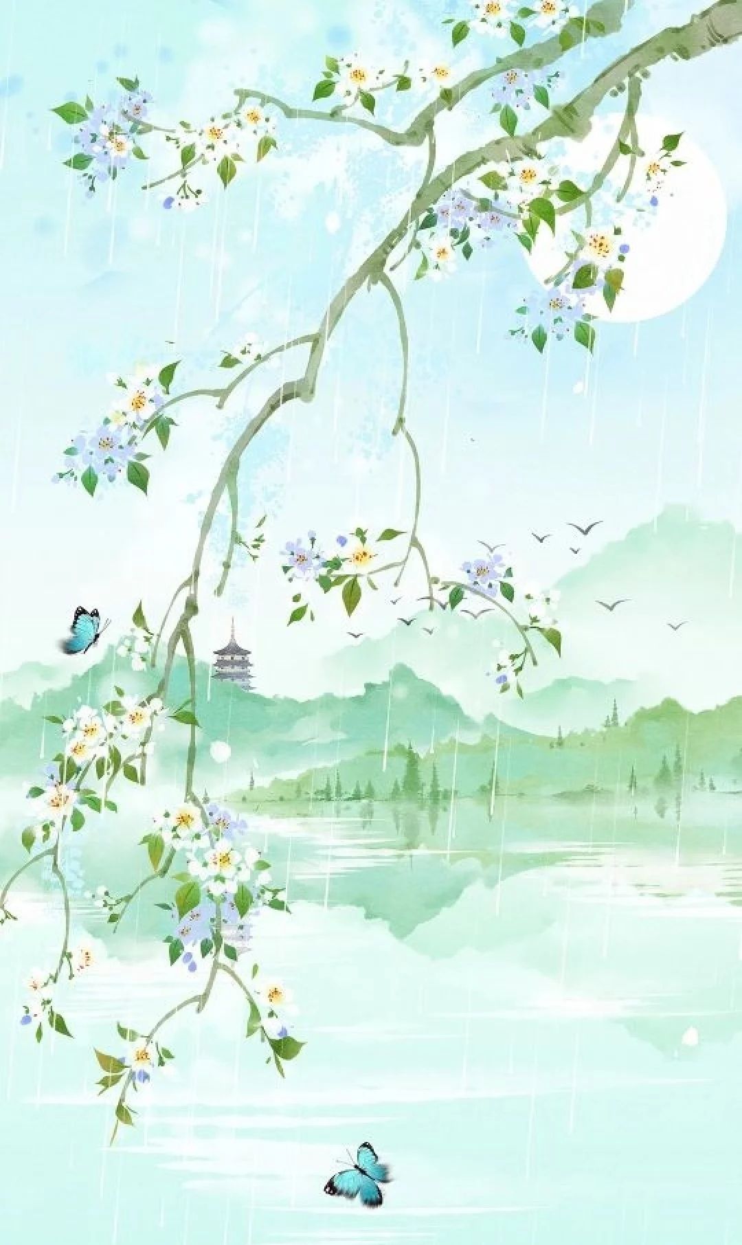 古风背景图片水墨画分享 古风背景图片水墨画分享