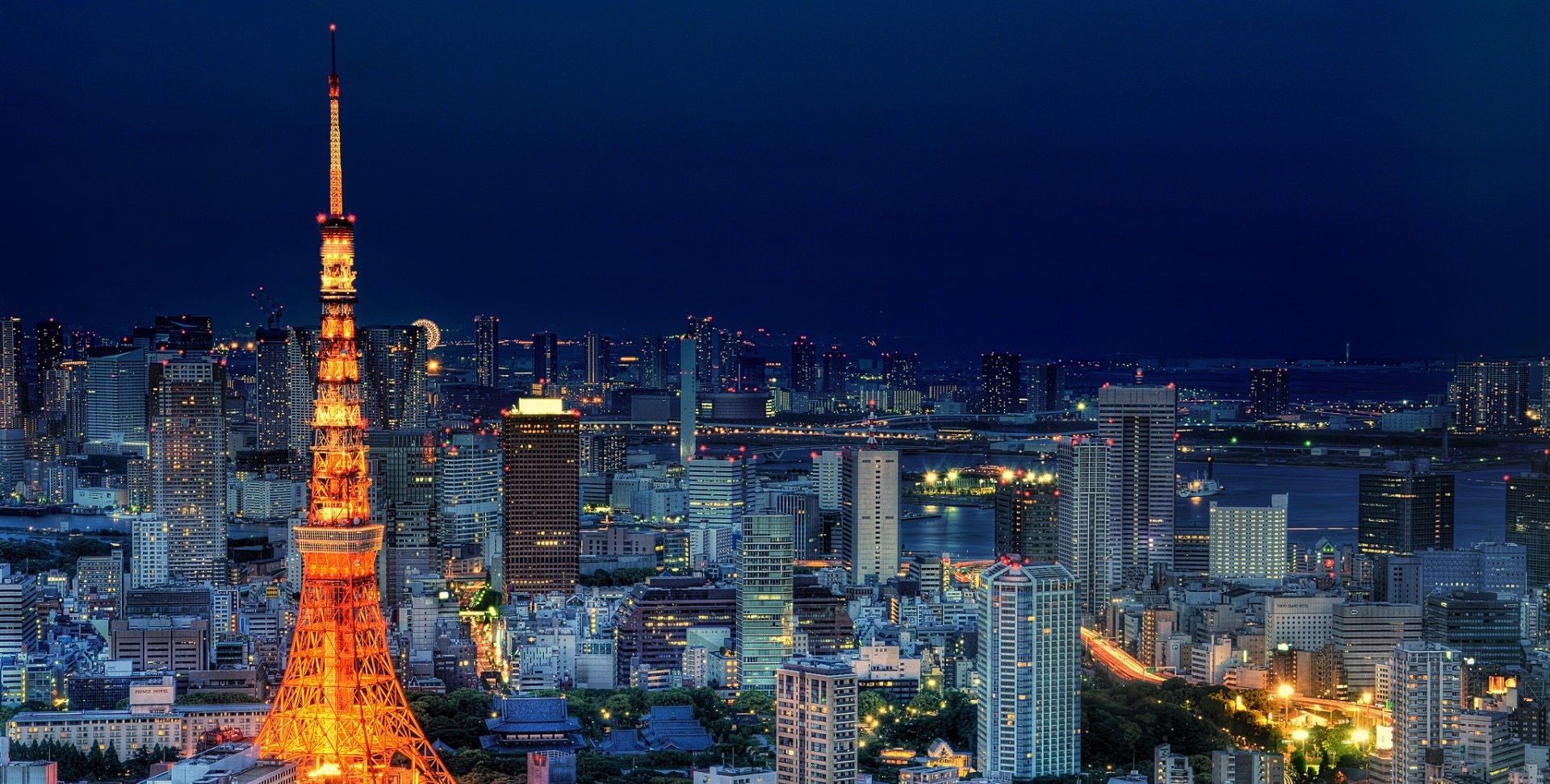 ゆんフリー写真素材集 : No. 14196 東京夜景 [日本 / 東京]