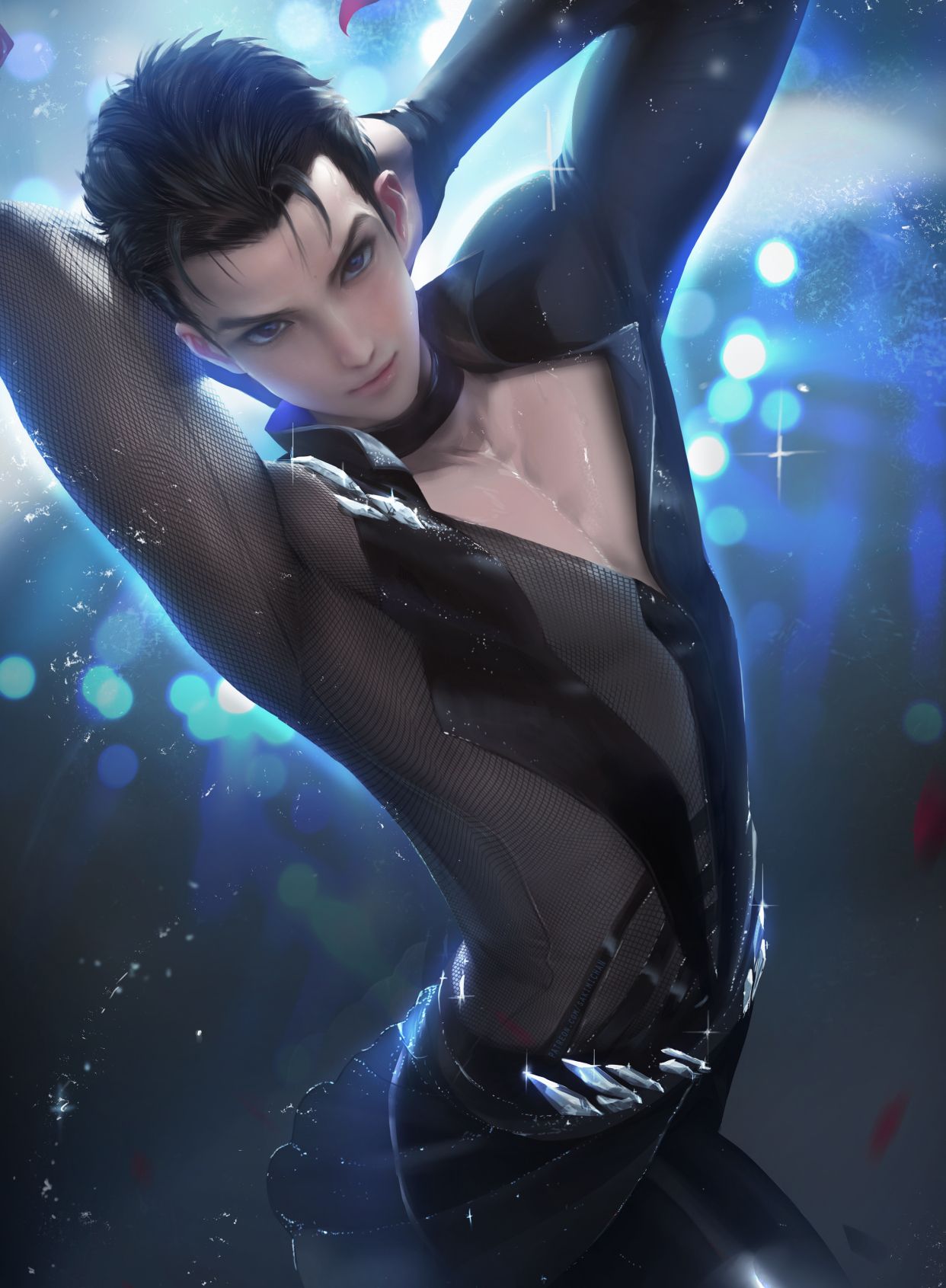 加拿大画师sakimi chan笔下的美男子,看看有没有你喜欢的类型