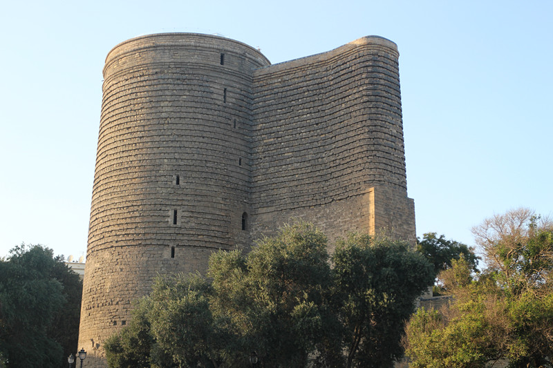 阿塞拜疆 巴库 少女塔