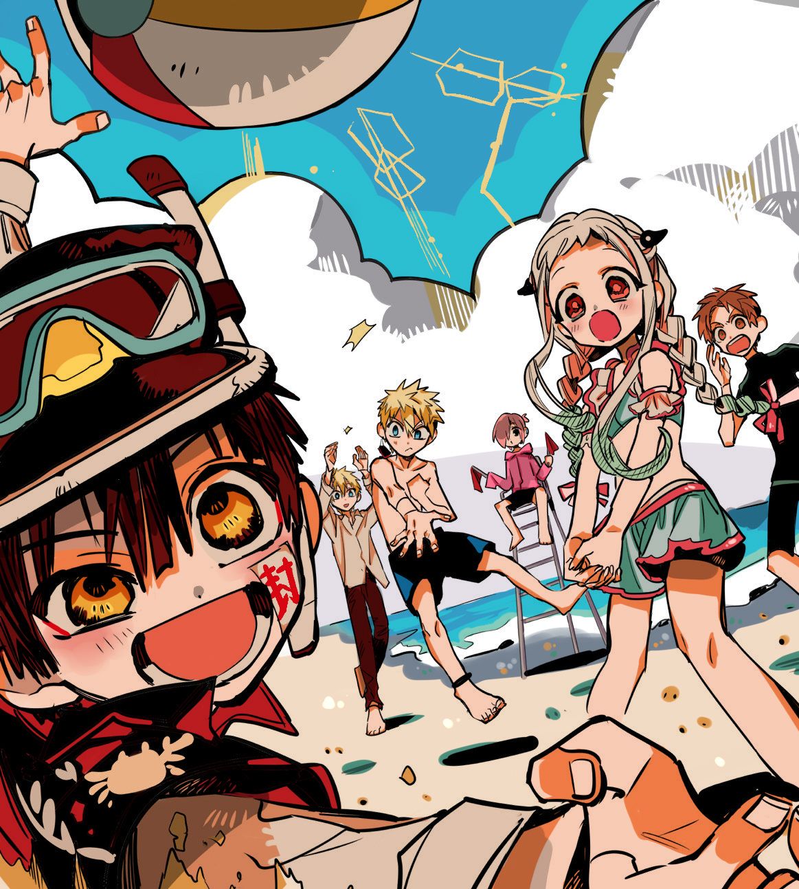 地缚少年花子君同人图:花宁cp锁起来!精选p站大神们的高清壁纸