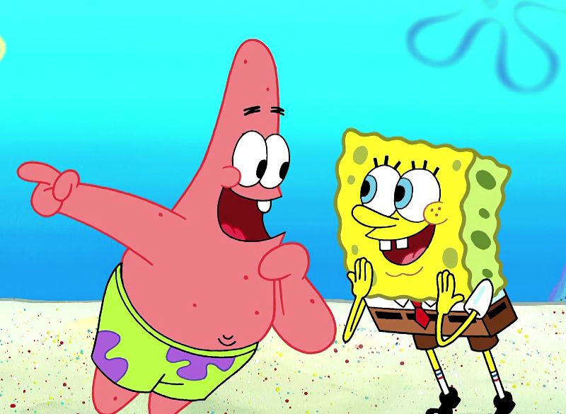 海绵宝宝图片大集合,孩子们喜爱的动画片,快来收藏_高清图集_新浪网