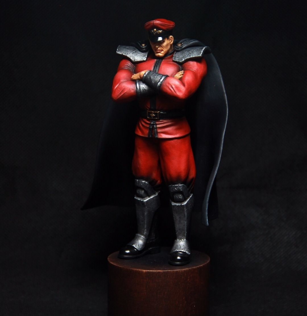 街头霸王ps4游戏模型将军手办