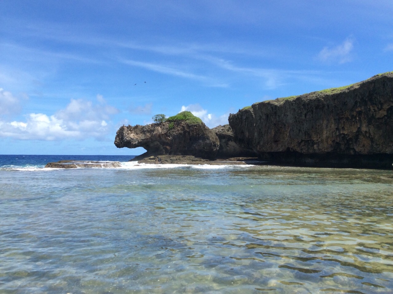 大洋洲 北马里亚纳群岛 塞班岛 鳄鱼头海滩_高清图集_新浪网