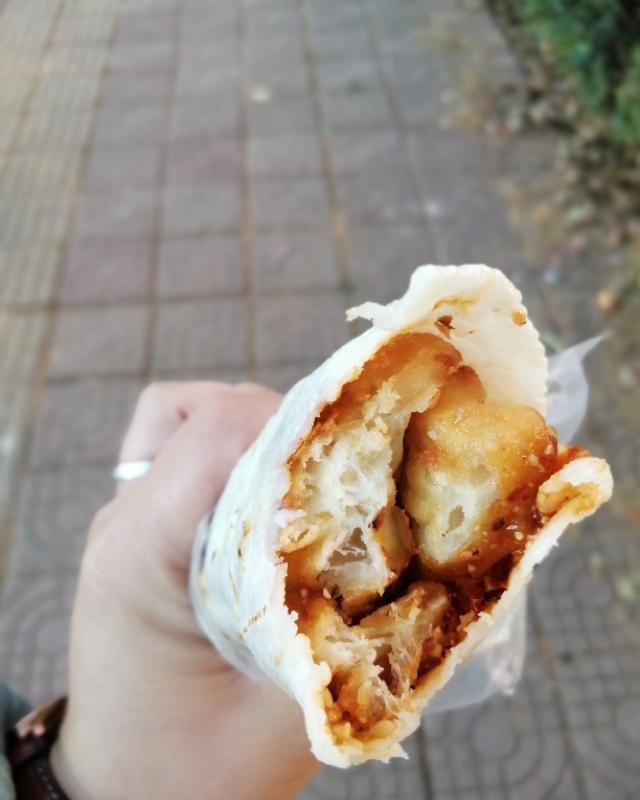 烧饵块曲靖的美味