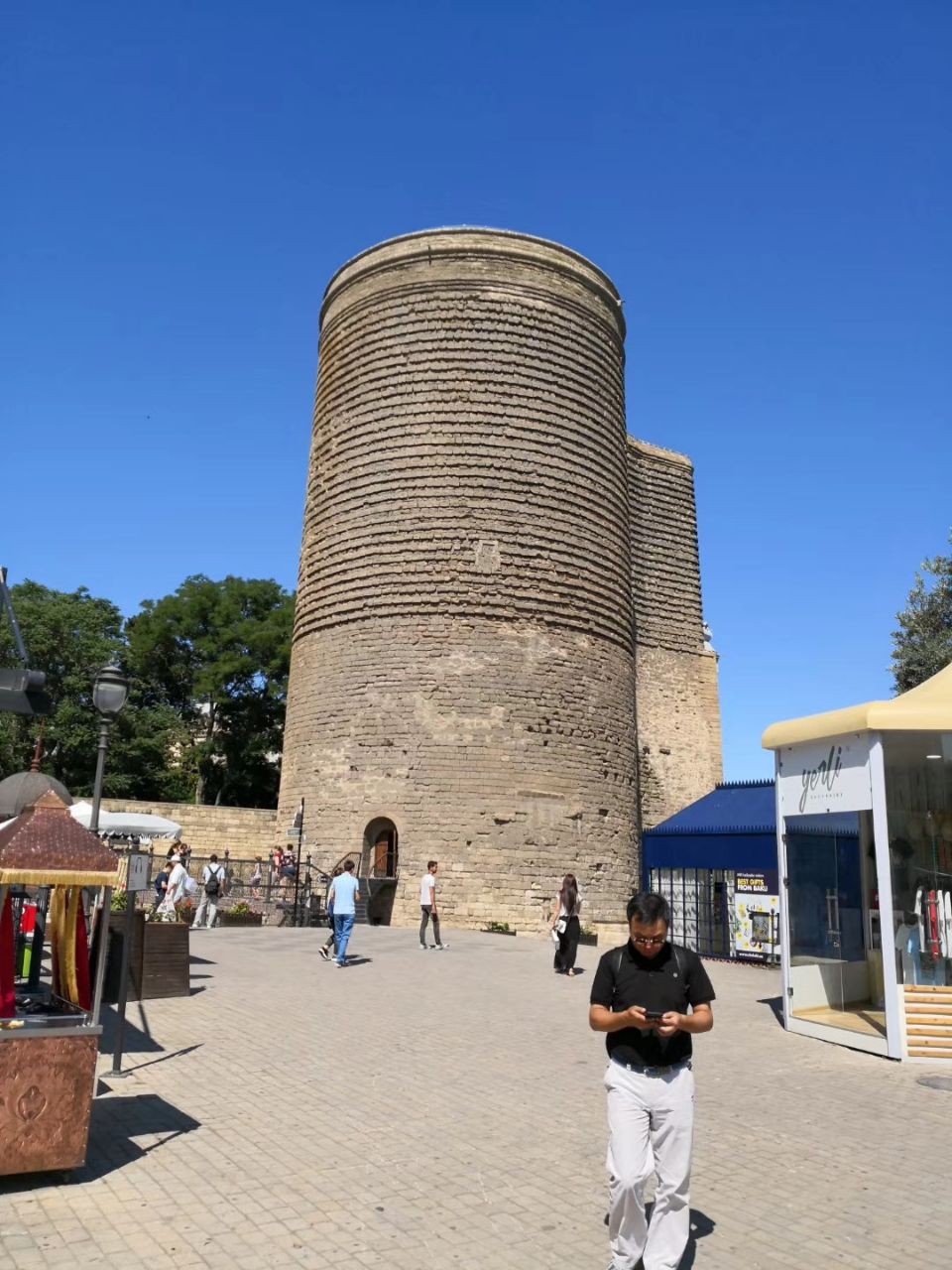 阿塞拜疆 巴库 少女塔