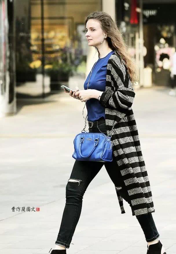 街拍 露趾靴美女 穿出精致生活好感觉 高清图集 新浪网