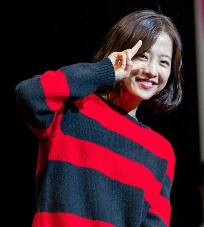 韩国清纯女神朴宝英,青春活力十足,可爱的样子十分有亲和力