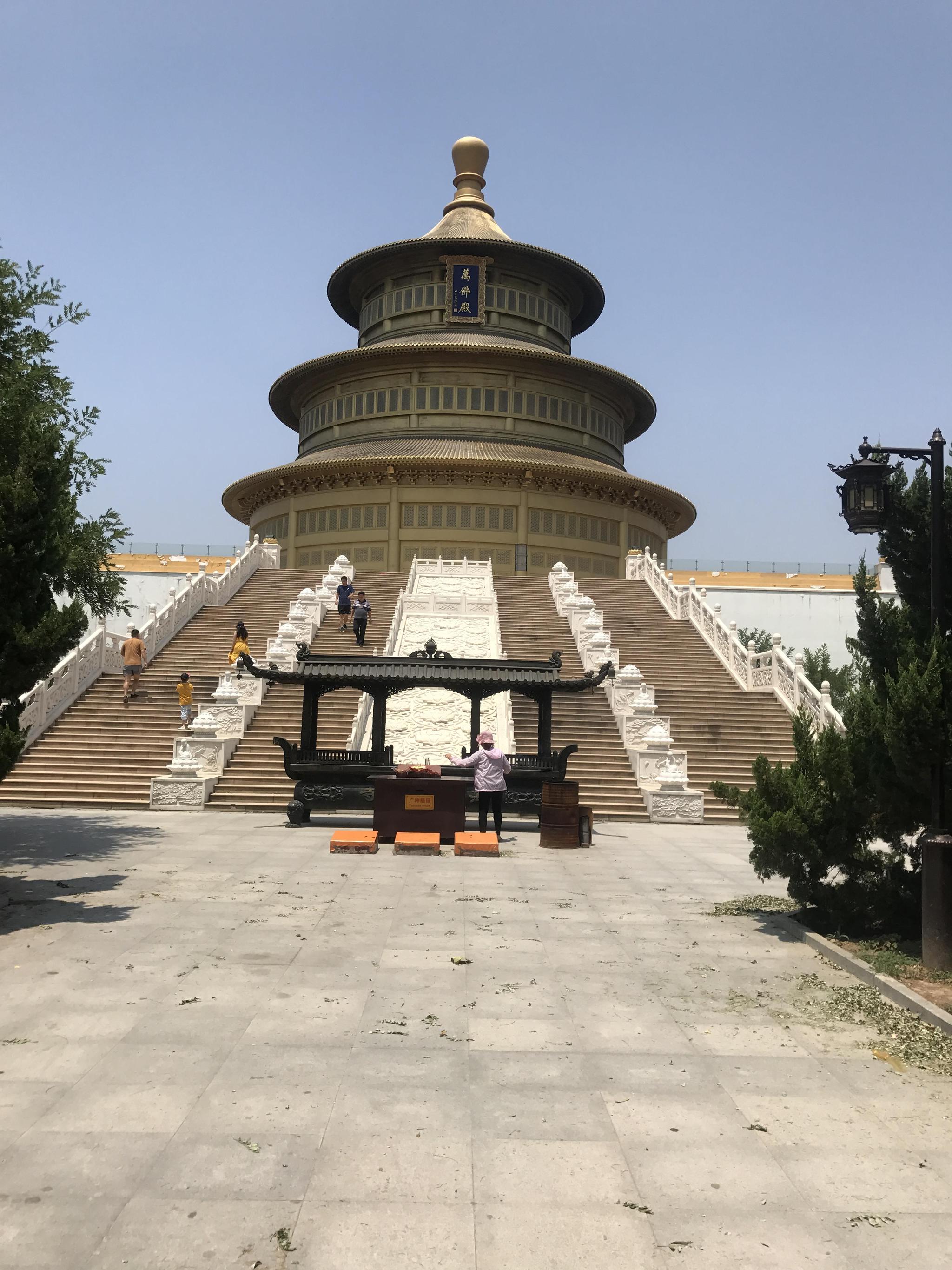 德州海岛金山寺景区图片