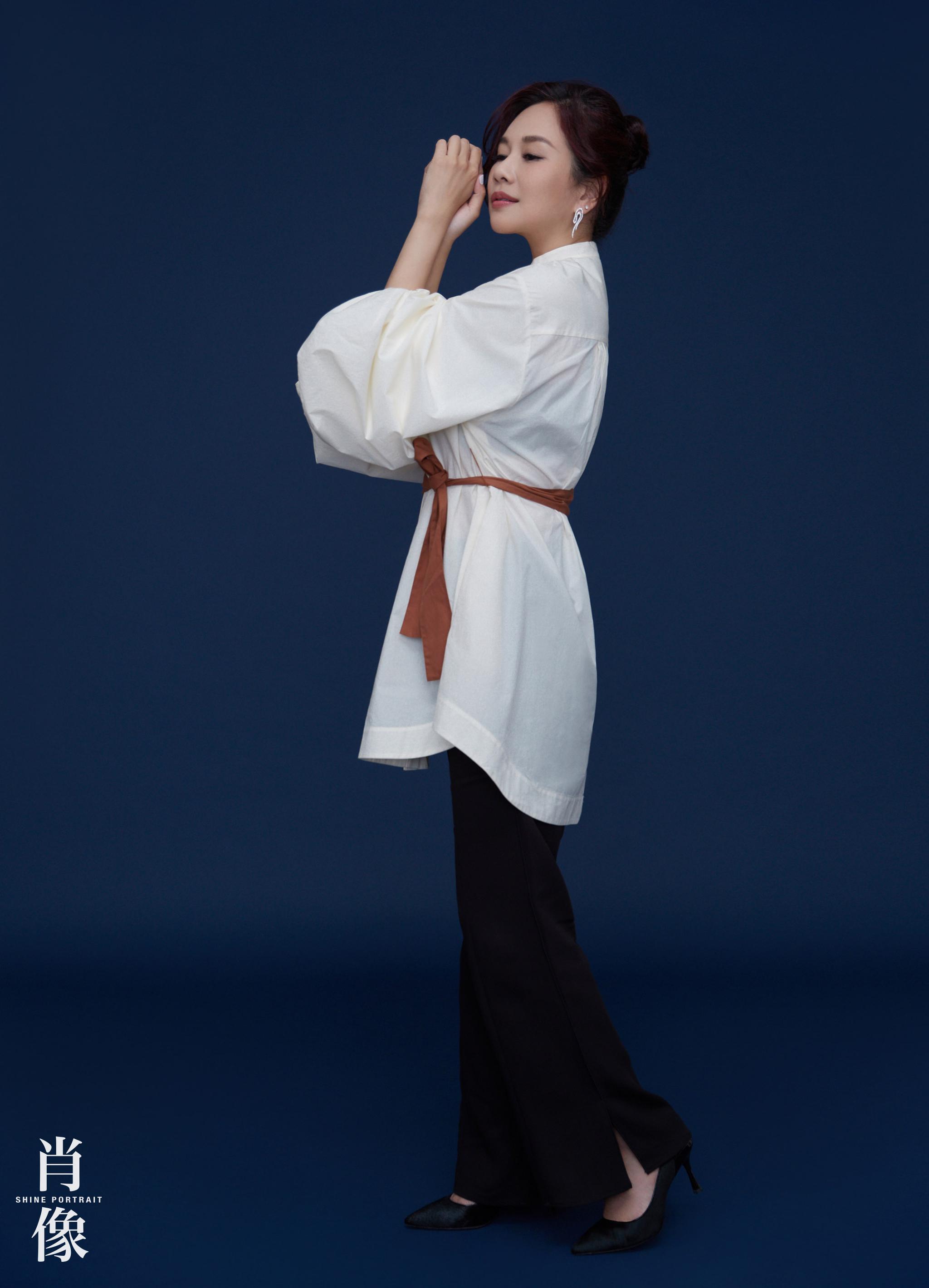 陈松伶最新写真温柔优雅心无尘埃如实如常