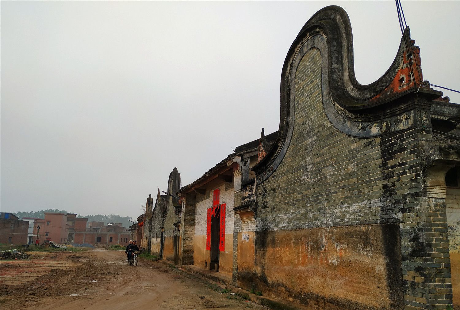 古屋摄影:罗定"蓝村九座屋",广东大屋的经典