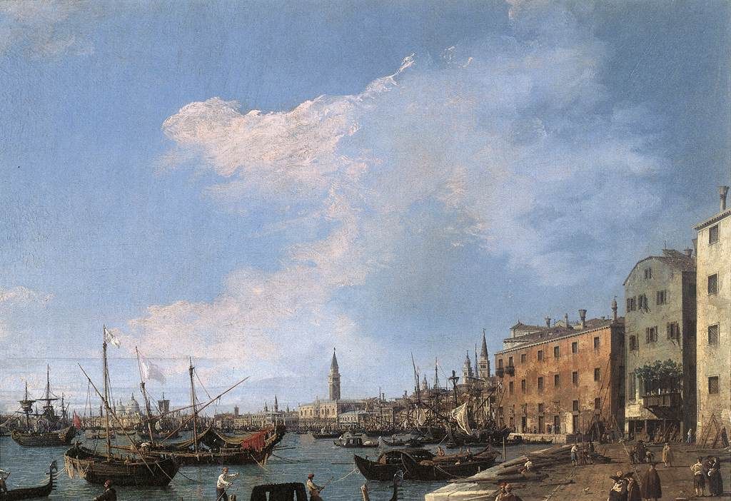 意大利风景画家卡纳莱托绘画作品选