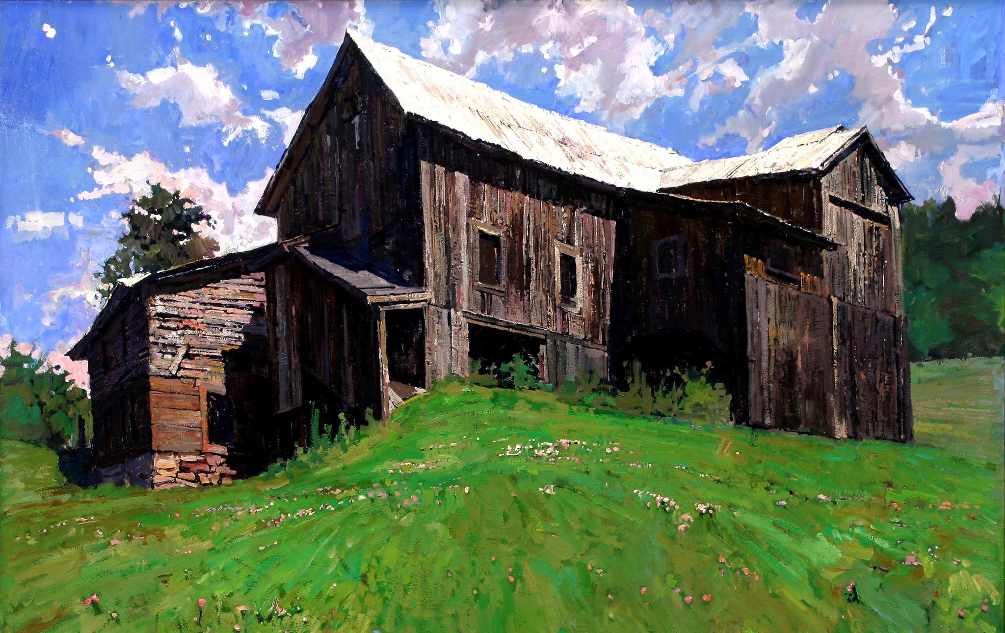 风格清新的近代风景油画水彩画欣赏第二辑