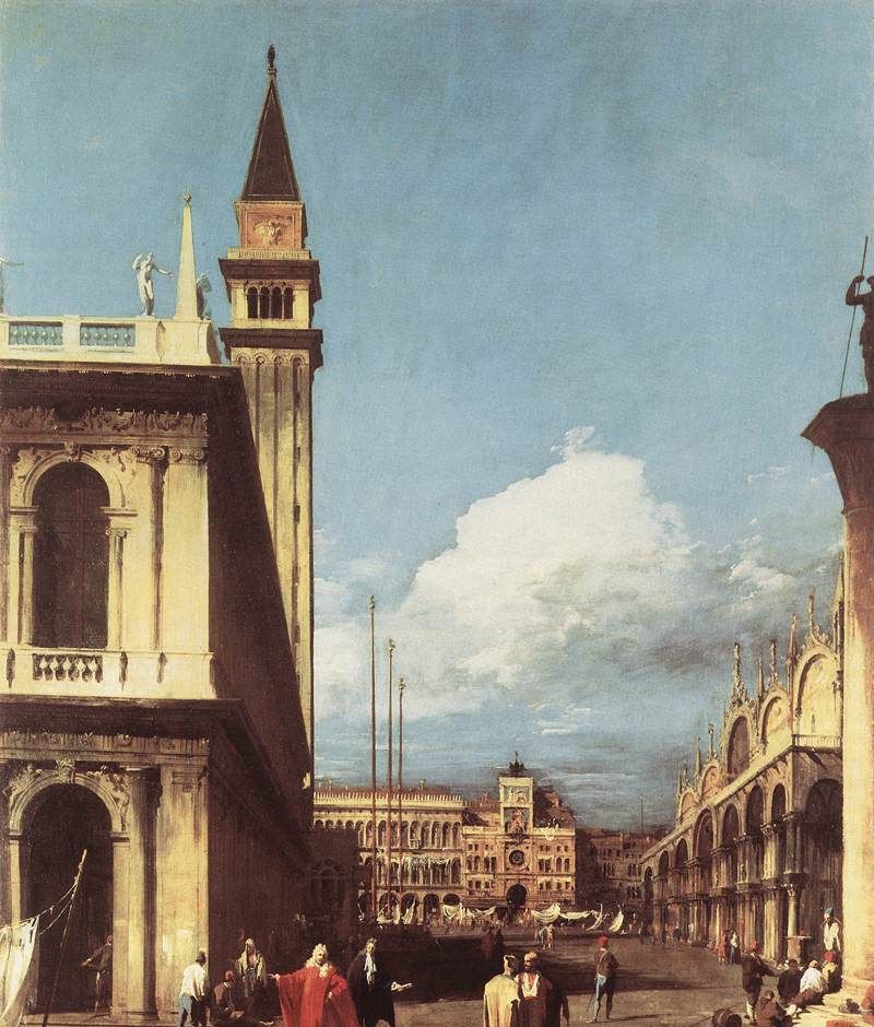 意大利风景画家卡纳莱托绘画作品选