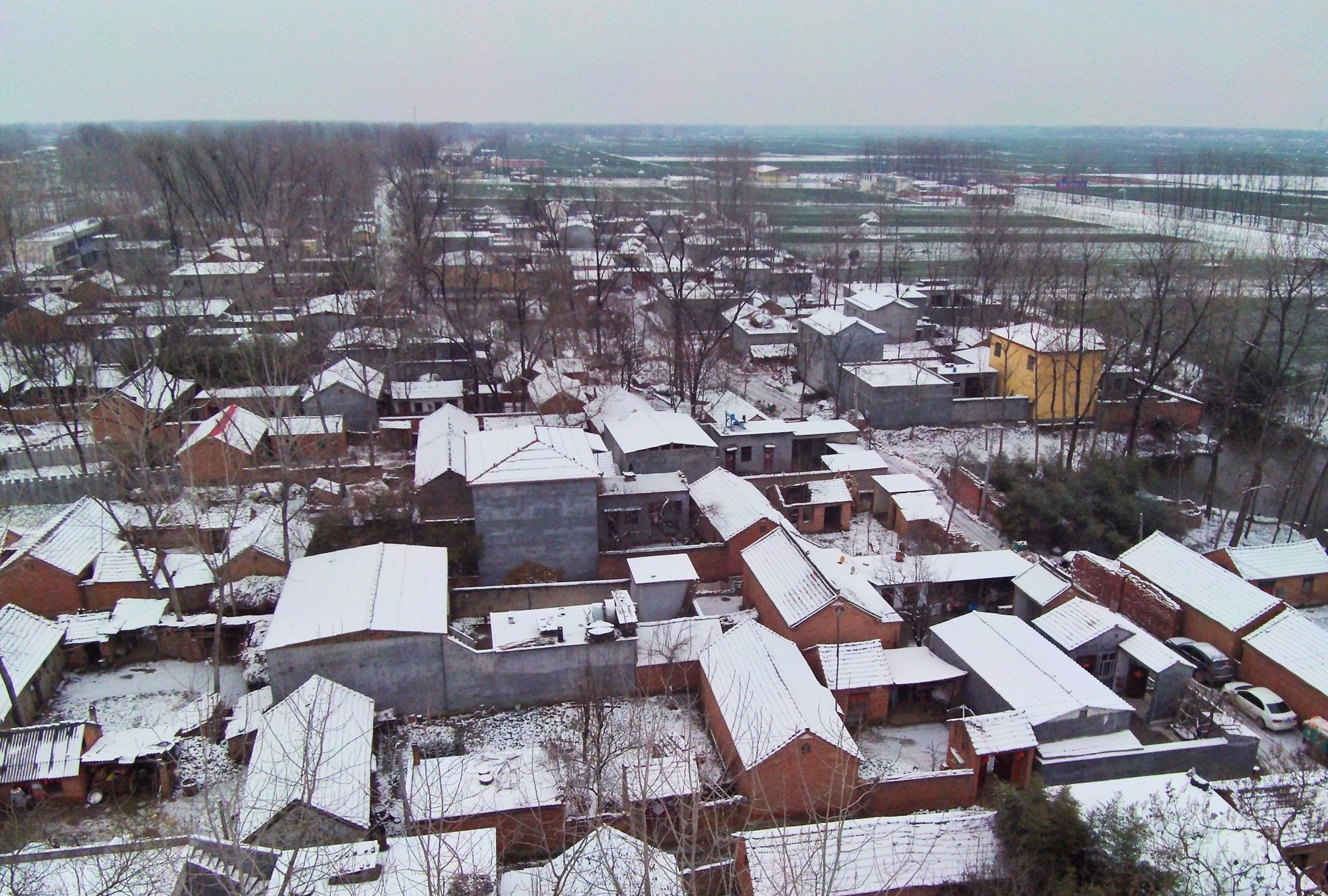 雪后|农村|村庄_新浪新闻