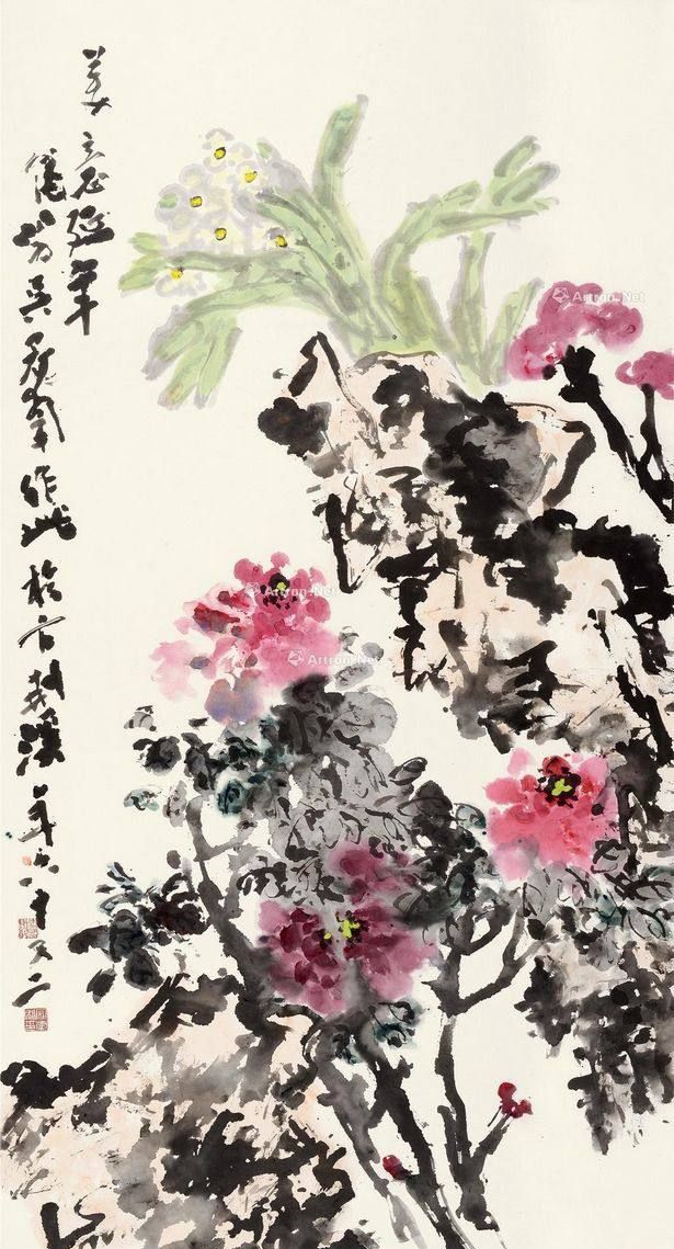 当代著名画家吴冠南,国画写意作品欣赏!