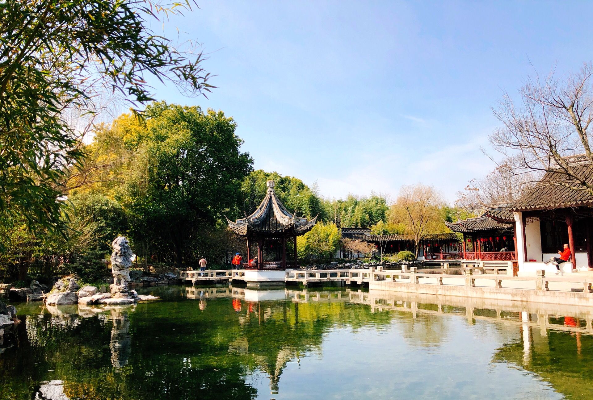 江南园林之上海古猗园|古猗园|戏鹅池|临水_新浪新闻