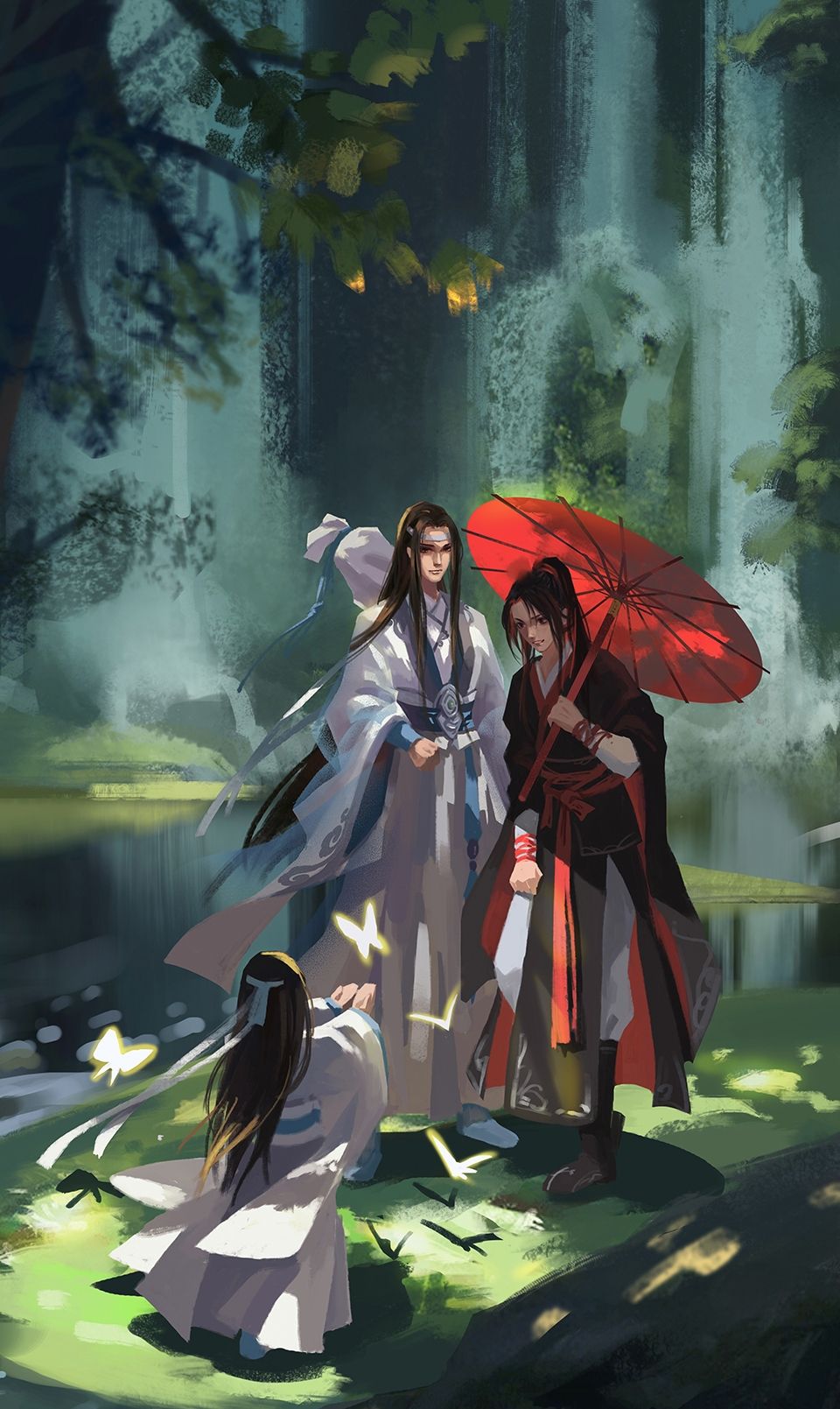 动漫古风壁纸谁在重温旧情思念又增一夜对烛谁懂