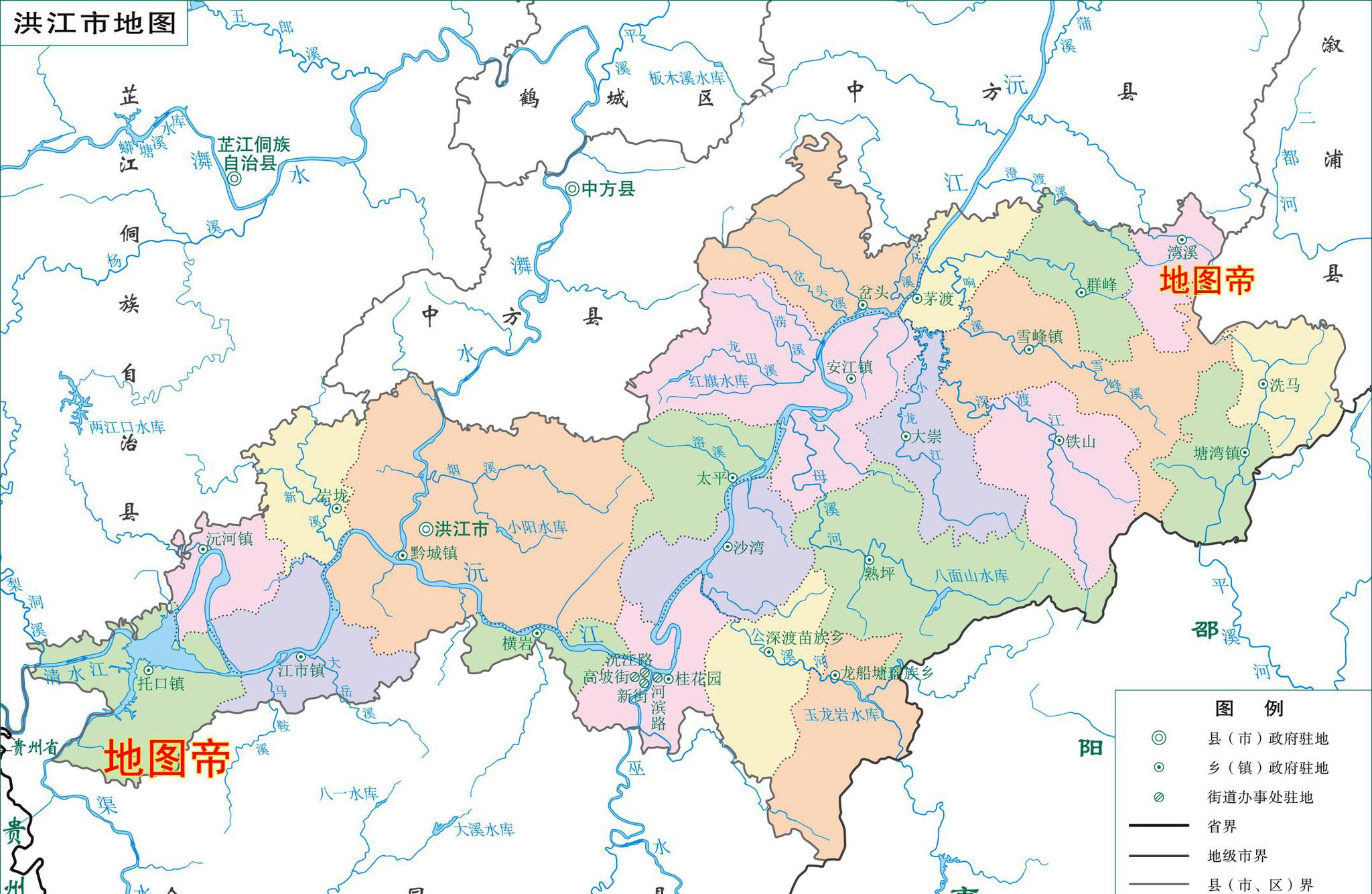 湖南最大的地级市怀化只有一个区还有10个县和1个县级市