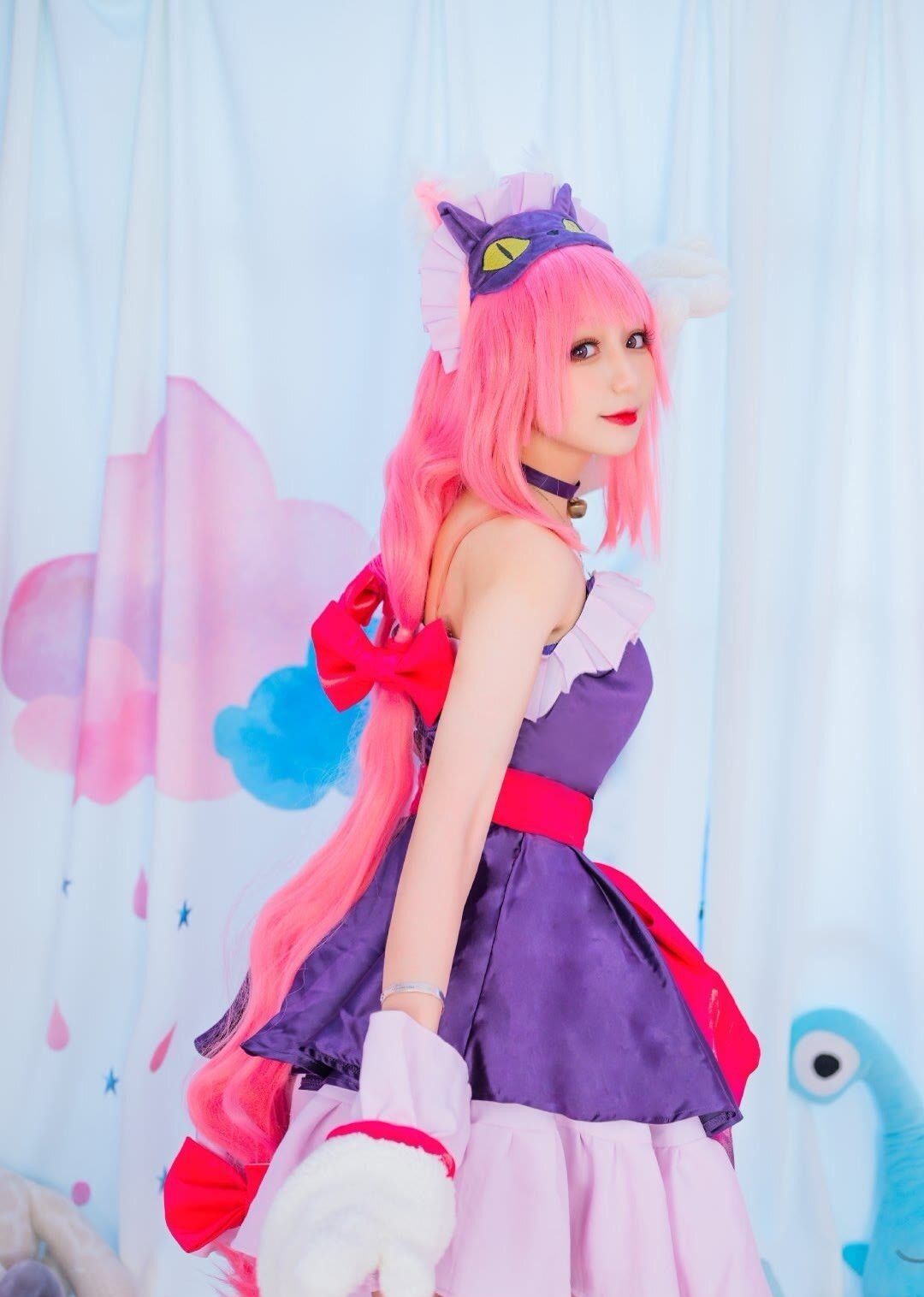 小姐姐coser王者荣耀大乔猫狗日记,童话一般的颜色,超可爱_高清图集