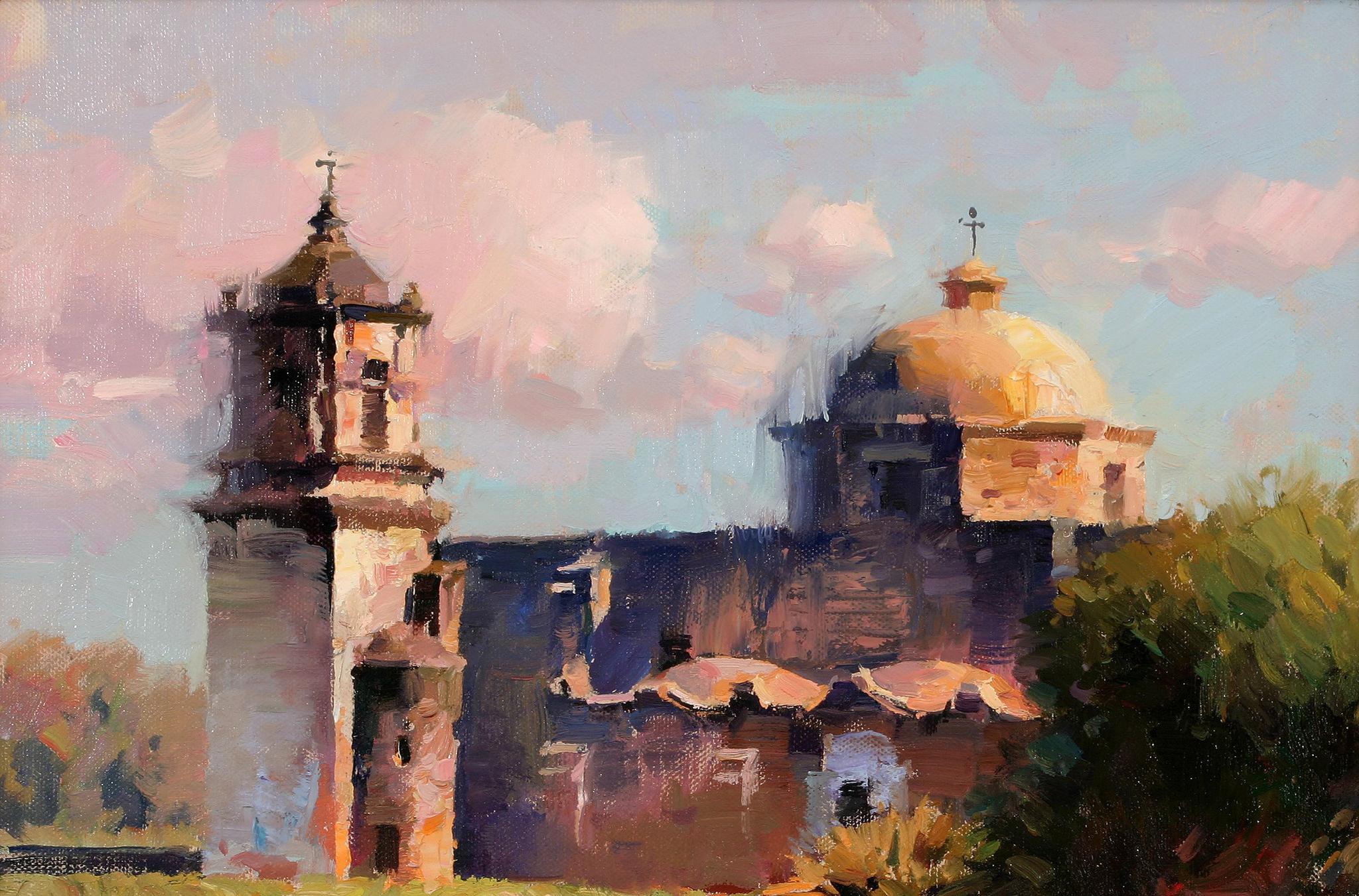 风格清新的近代风景油画水彩画欣赏第二辑