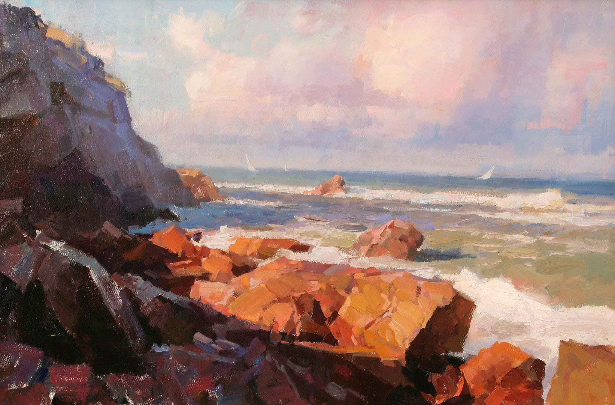 风格清新的近代风景油画水彩画欣赏第二辑