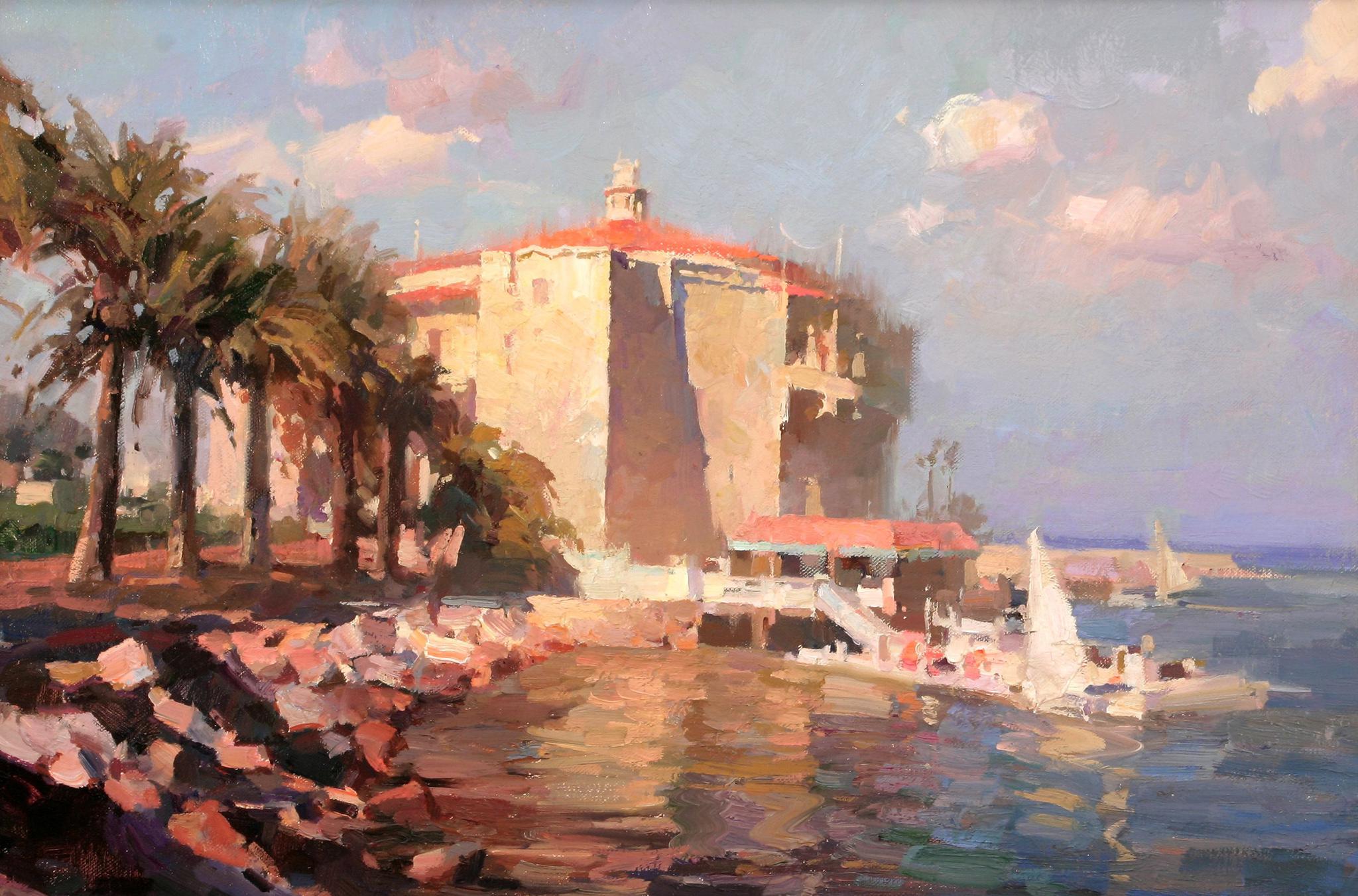 风格清新的近代风景油画水彩画欣赏第二辑