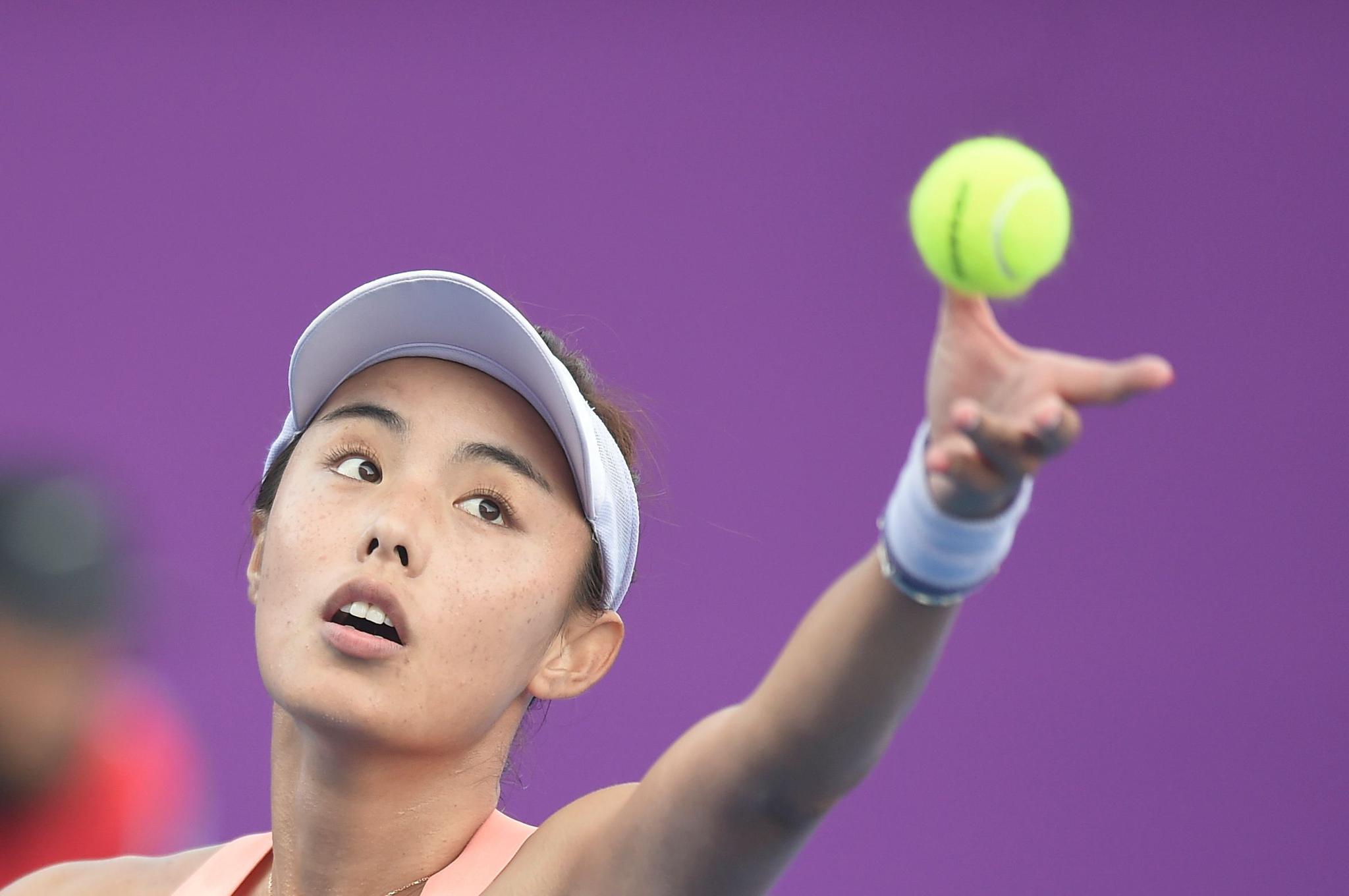 网球——wta卡塔尔公开赛:王蔷止步首轮_高清图集_新浪网