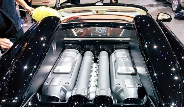 布加迪black bess,w16发动机,极速状态下8分钟烧完一箱油!-新浪汽车