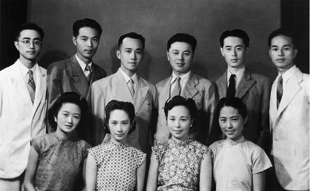 最后的闺秀,合肥四姐妹张充和姐妹老照片