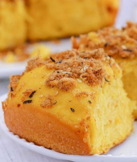 美味的肉松蛋糕既可以当早点又可以做下午茶