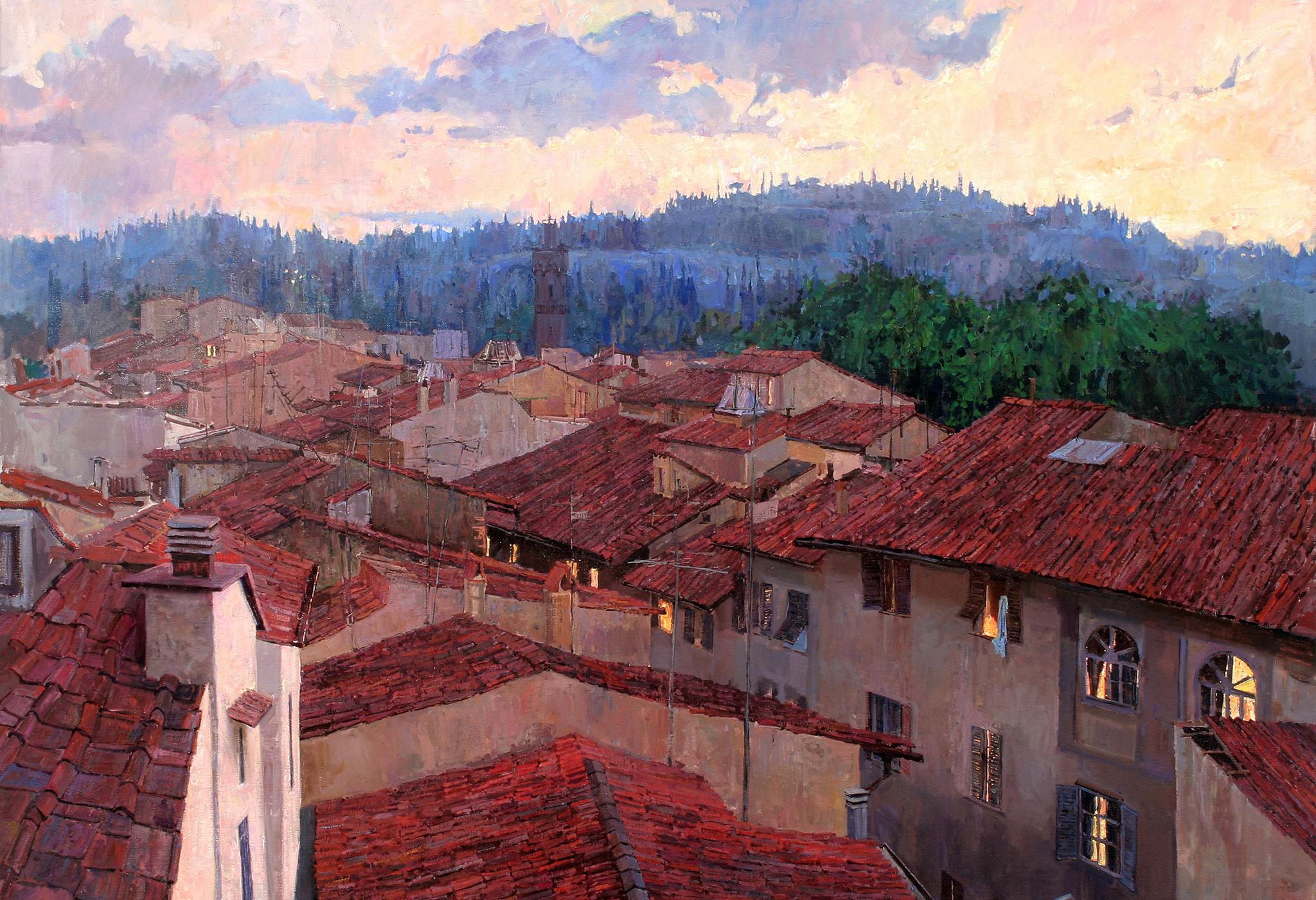 风格清新的近代风景油画水彩画欣赏-第二辑