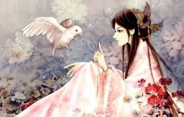 美人卷珠帘 但见泪痕湿 几首描写美女古诗词和几幅美女图