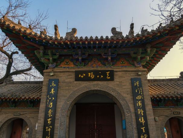 洛阳周公庙博物馆,是明清时期的建筑,博物馆分为南区和北区