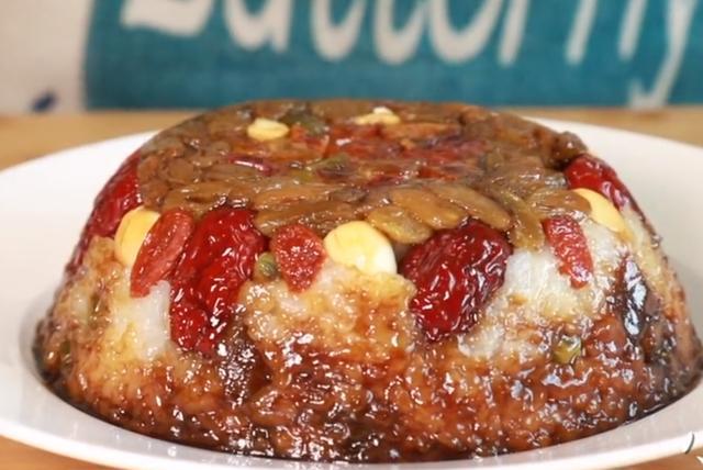 八宝糯米饭:不要只放大枣和干果,记住这个方法,香甜软糯好脱模|八宝|