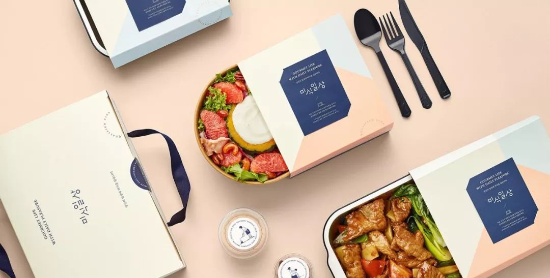 面对这样高颜值的外卖包装,都有点舍不得吃了