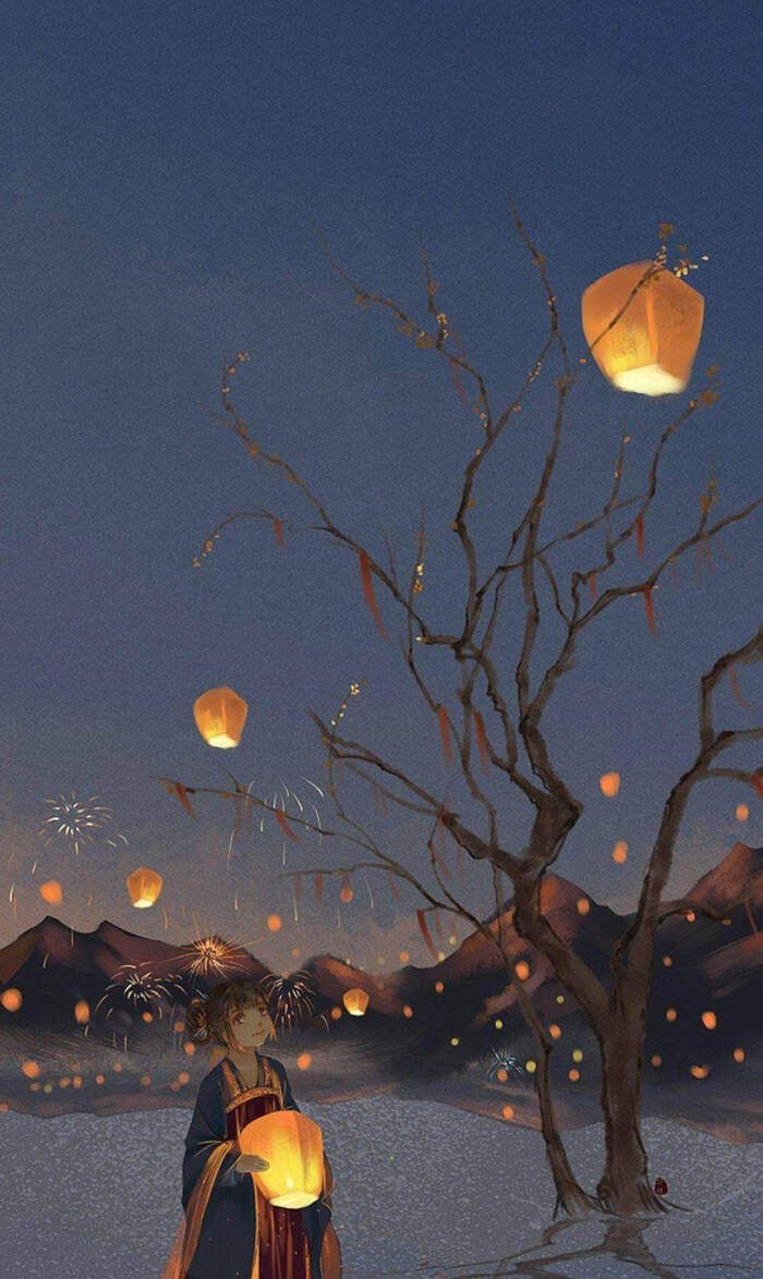 古风壁纸 谁是你心头的白月光呢 高清图集 新浪网