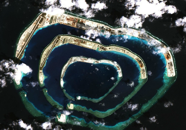 美济岛高清全景图图片