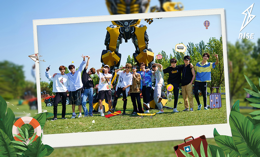 r1se小团综superr1se蓄能季上线房车旅行嗨翻天