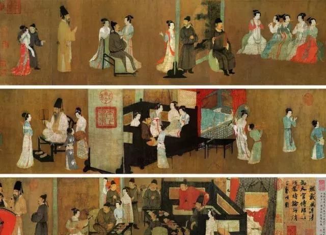 古典现实主义的典范之作韩熙载夜宴图