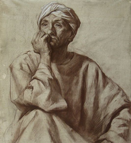 俄罗斯画家panov igor素描作品欣赏