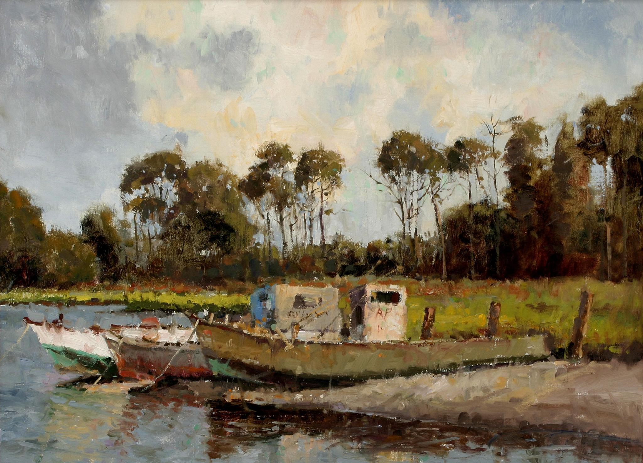 风格清新的近代风景油画水彩画欣赏第二辑