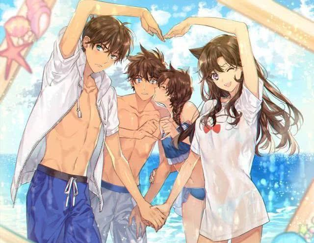 名侦探柯南小兰最女神的五个瞬间,短头发的小兰你见过吗