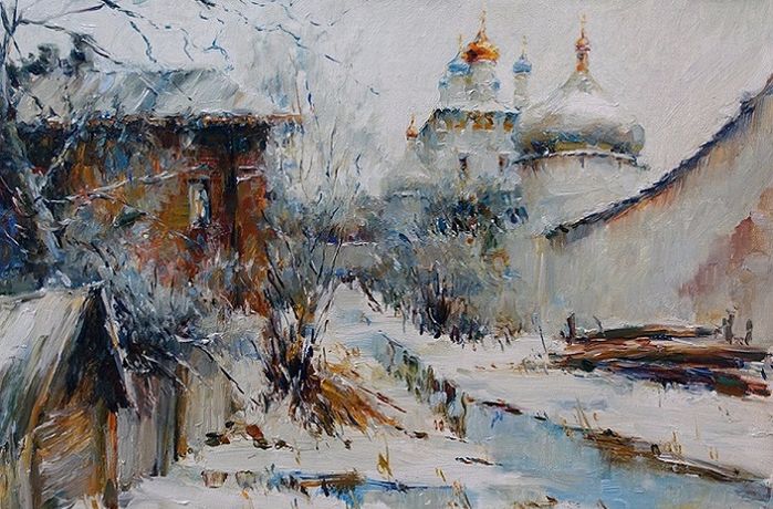 那些生活中的小风景俄罗斯青年艺术家尤里维克多洛维奇作品选